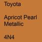 Preview: Toyota, Apricot Pearl Metallic, 4N4.